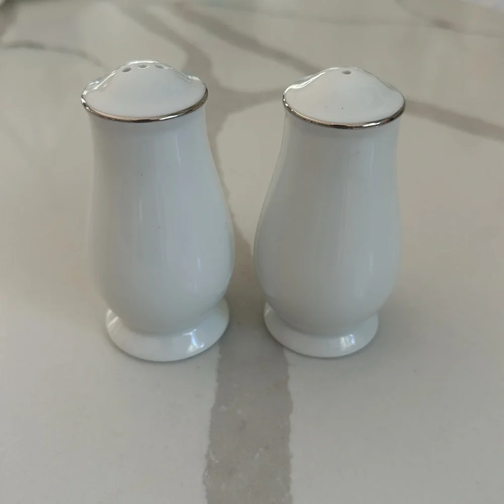 Pottery Barn Reindeer salt & pepper shakers.